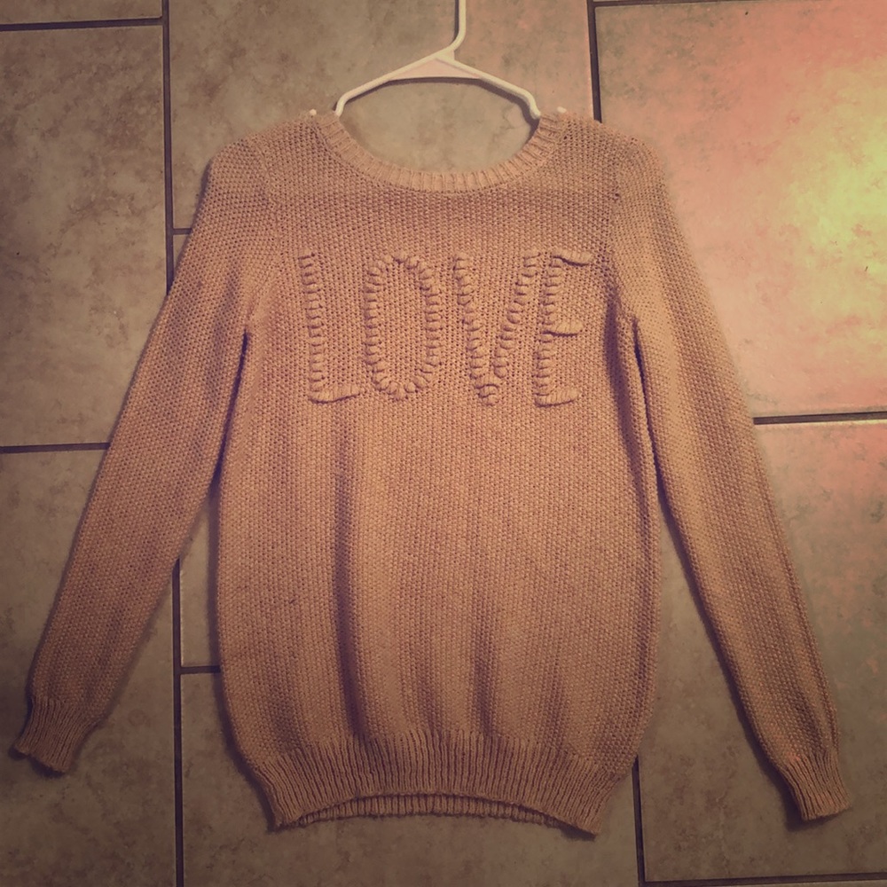 Love sweater
